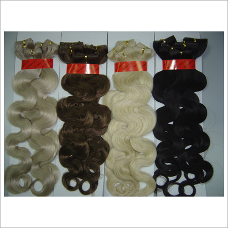 Human Hair Weft Extensions
