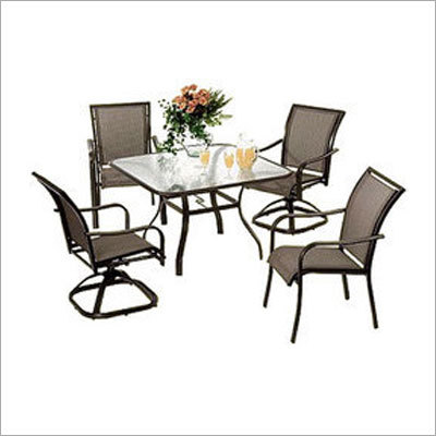 Metal Dining Table Set