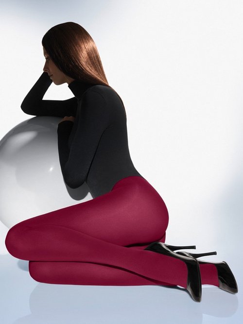 Dark Wine Panty Tights