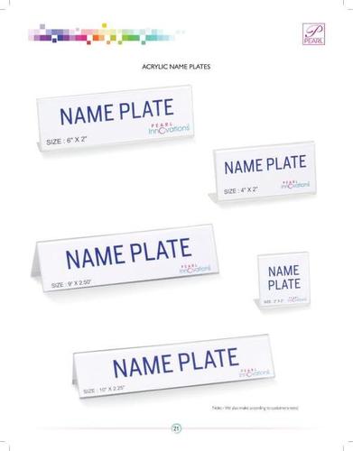 Name Plates