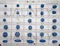 Clay Beads - Fine Clay, 5-15mm, Blue, Round & Oval | Versatile Shapes, Durable, Customizable Colors