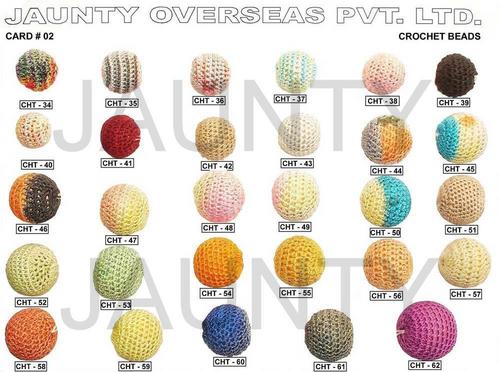 Crochet Beads - Plastic, 5-15mm, Multicolored Round | Decorative, Versatile, Durable, Lightweight