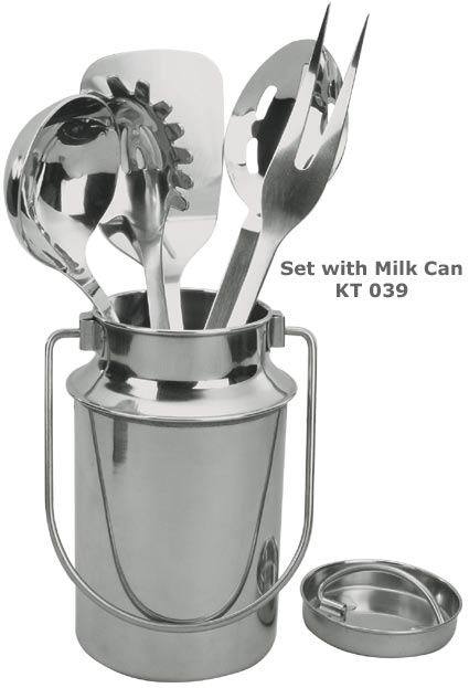 Set Wtih Milk Can