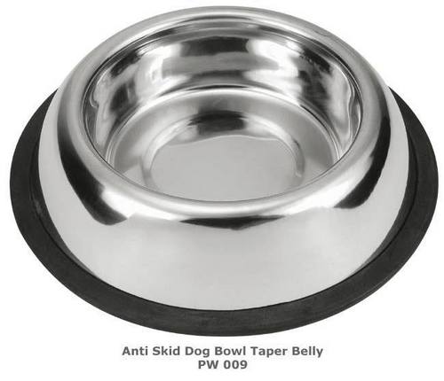 Antiskid Dog Bowl Taper Belly