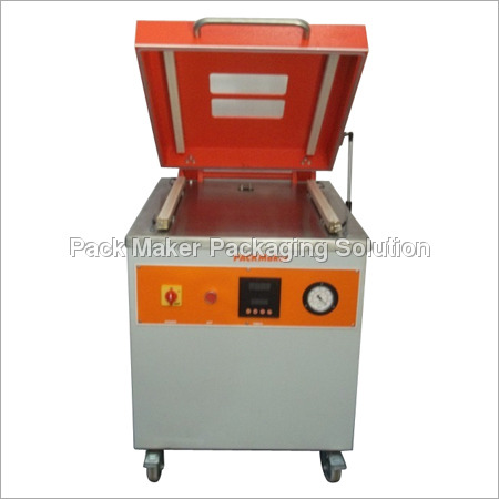 Orange & White Vacuum Packing Machine