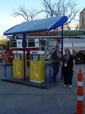 Solar Powered Petrol Pump - Metal/plastic, Variable Dimensions | Energy Efficient, Easy Installation, Durable Design, 5-10 Lpm Flow Rate, 200w Solar Panel