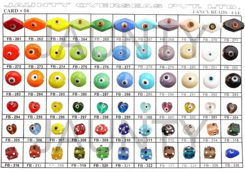 Fancy Beads - Glass 6-10mm, Multicolored | Decorative, Versatile, Durable, Customizable