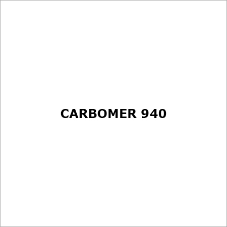 Carbomer 940 Boiling Point: 116