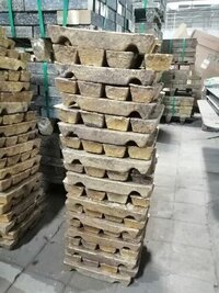 Leaded Bronze Ingots - Cusn12ni Alloy, Rectangular Shape, Golden Color | Durable, Low Maintenance, Power Coated Finish, Versatile Applications