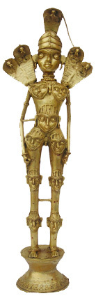 Religious Brass Idol