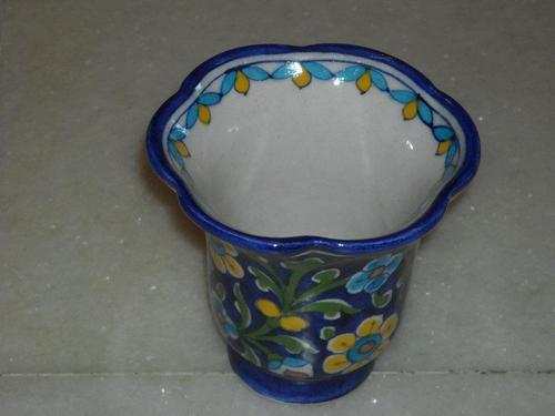 Blue Pottery Planter