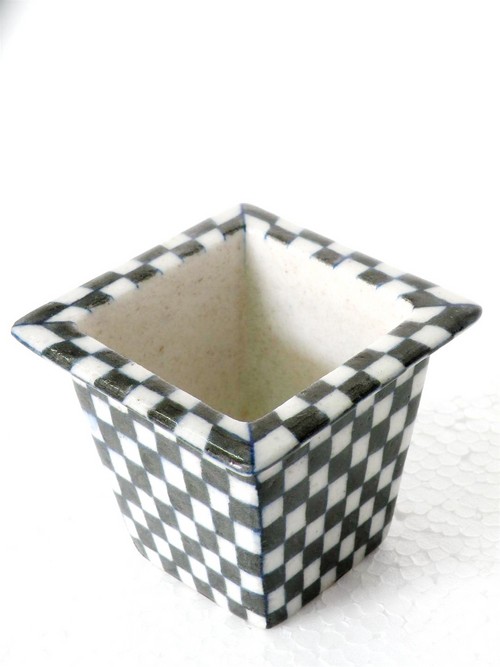 Blue Pottery Planter