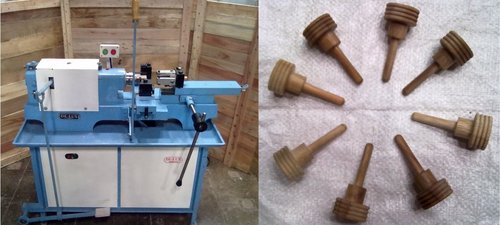 Turning and Cutting Machine for Wooden Components