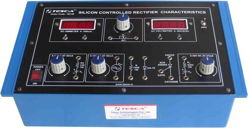 Black And Blue Silicon Controlled Rectifier Characteristics