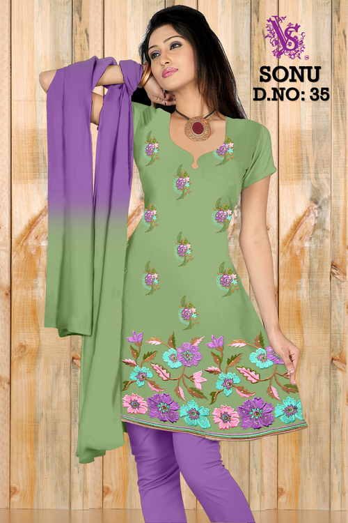 Fancy Light Salwar Kameez