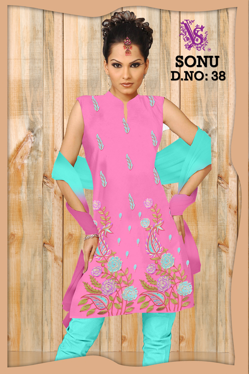 Fancy Light Salwar Kameez