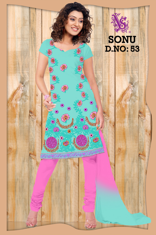 Fancy Light Salwar Kameez