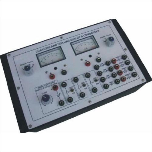 Charging And Discharging Of A Condenser Dimensions: 425 X 105 X 38 Millimeter (Mm)