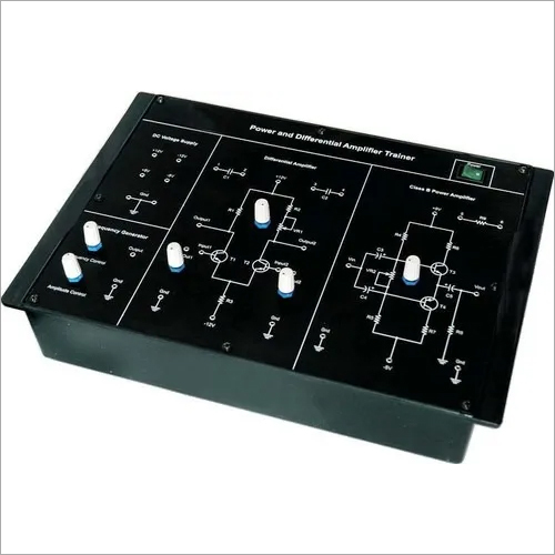 Black Power And Differential Amplifier Trainer