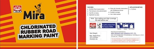 Chlorinated Rubber Road Marking Paint