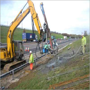 Micro Pile - Geosynthetic 10-50mm Beige, High Permeability | Soil Stabilization, Erosion Control, High Strength