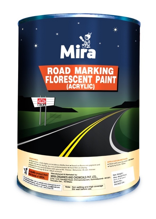 Road Marking Florescent Paint (Acrylic)