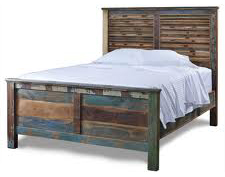 Recycled Wooden Bed