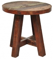 Reclaimed Wooden Stool