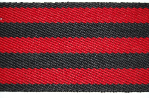 3 Spun Polyester Girth Red/Black / Red For Girth