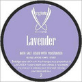 Lavender Bath Scrub - Sea Salt Blend, 8cm Diameter, Purple | Exfoliates Skin, Relaxing Scent, Smooth Texture