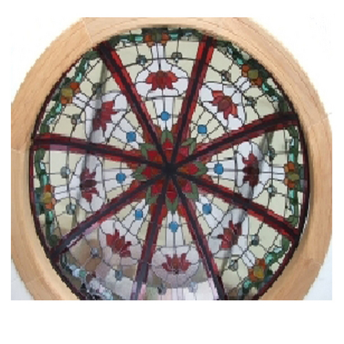 Crinkle FRP Glass Dome
