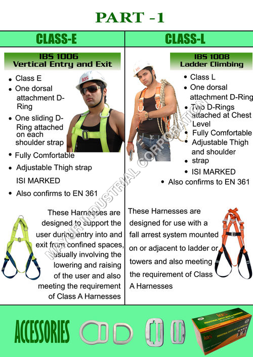 Safety Belts & Harness Gender: Male