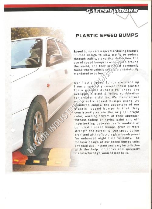Long Lasting Plastic Speed Bumps
