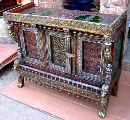 Painted Damchi Wooden cabinet