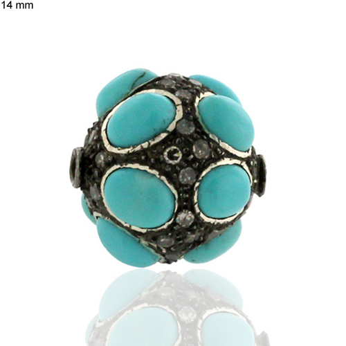 Designer Pave Diamond Gemstone Finding Jewelry