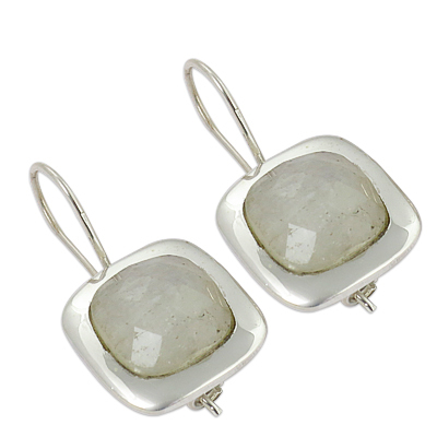 Precious Rainbow Moonstone Earrings Jewellery