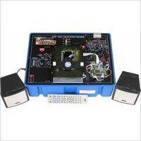 Cd Vcd Player Trainer - Metal, 381-482.6mm | Complete Circuit On Single-sided Pcb, Remote Control, Led Indicators, Detailed Manual