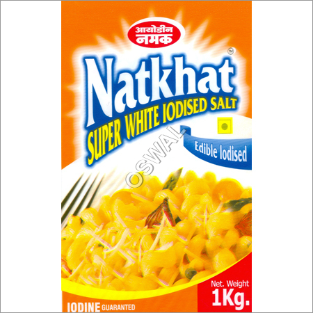 White Iodized Salt White Iodized Salt