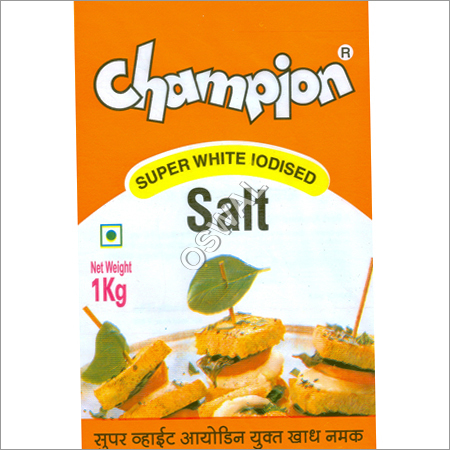 Super White Iodized Salt Super White Iodized Salt