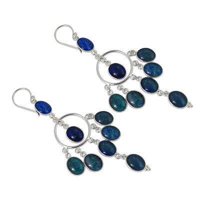 Designer Australian Opal Gemstone Earrings Jewellery