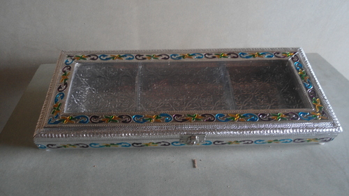 Silver Dry Fruit Box