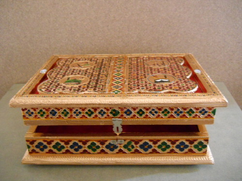 Copper Minakari Quran Box 