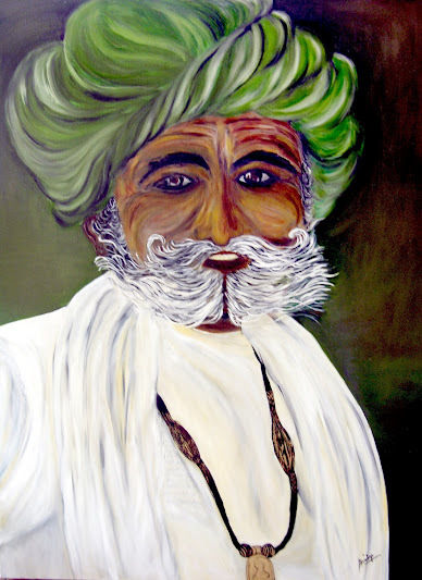 Old Zamindar Paintings - Old Zamindar Paintings Exporter, Manufacturer