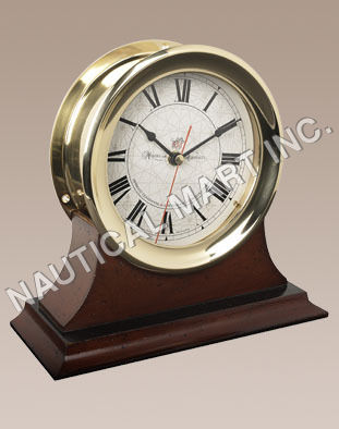 NAUTICAL CAPTAIN'S CLOCK