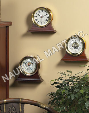 NAUTICAL WOOD BASE FOR CLOCK..