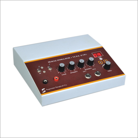 MUSLCE STIMULATOR + 2 CHANNEL TENS