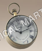 NAUTICAL THE EYE OF TIME CLOCK..