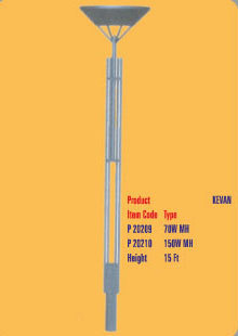 Decorative garden pole
