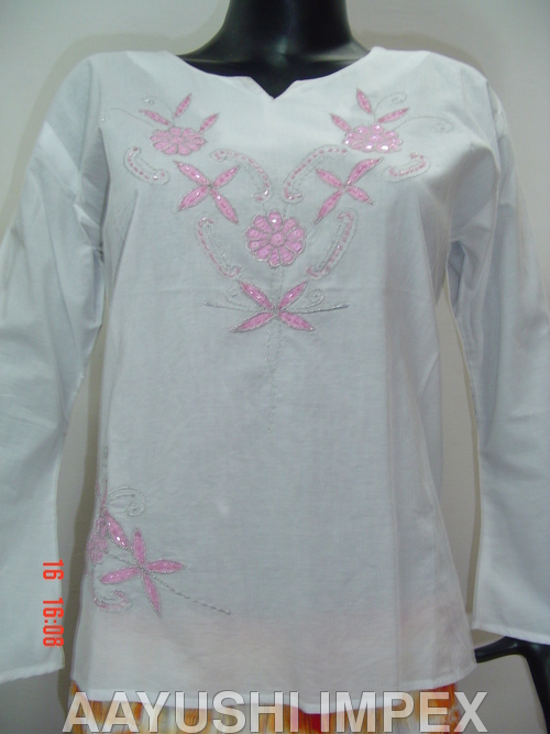 Ladies White Kurta