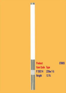 Decorative garden pole